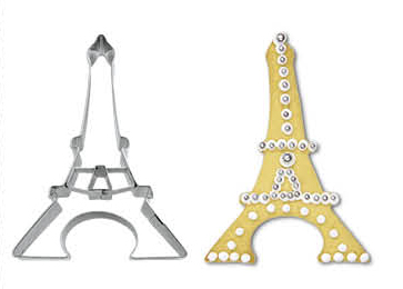 stainless steel cookie cutter Eiffel tower